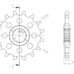 Supersprox Front sprocket 1586.15
