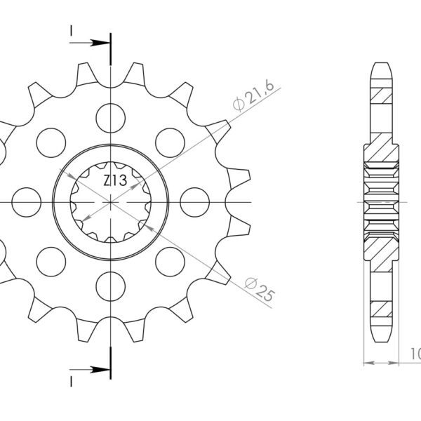 Supersprox Front sprocket 1586.15
