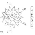 Supersprox / JT Front sprocket 555.13
