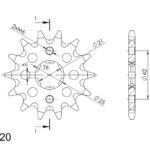 Supersprox / JT Front sprocket 569.12