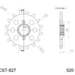 Supersprox Front Sprocket Husqvarna z13