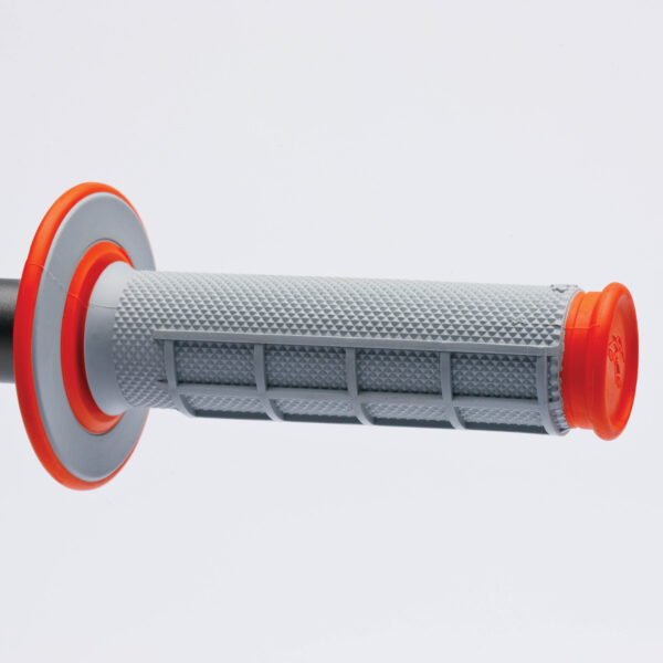 Renthal Grips Duallayer Diamond Half Waffle Orange