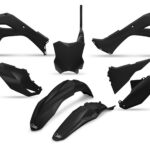 UFO Plastic kit 5-parts Black KX250F 25-.. KX450F 24-..