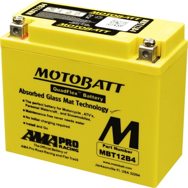 Motobatt MBT12B4 battery