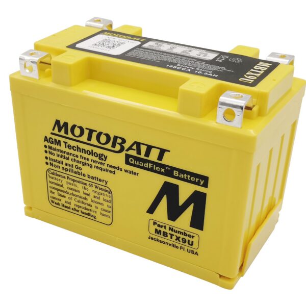 Motobatt MBTX9U battery