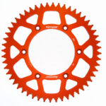 Supersprox Alu Rear sprocket KTM/Husqv./Husab. Orange 45