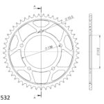 Supersprox Rear sprocket 1873.48