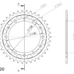 Supersprox / JT Rear sprocket 1220/846-2.38
