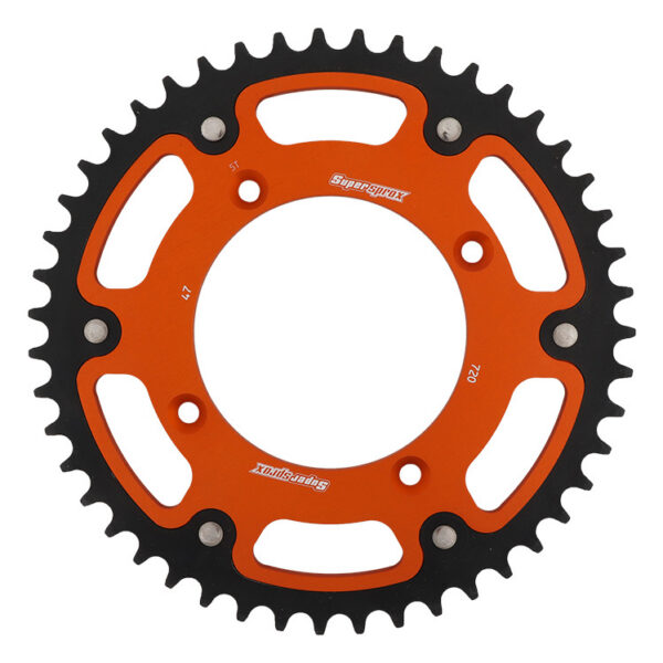 Supersprox Stealth Rear sprocket Orange