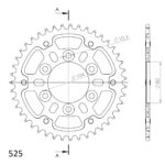 Supersprox Stealth Rear sprocket Green
