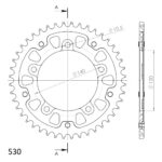 Supersprox Stealth Rear sprocket Black