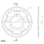 Supersprox Stealth Rear sprocket Gold