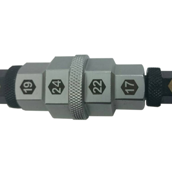 Hyper hex axle tool 12.14.17.19.22.24mm