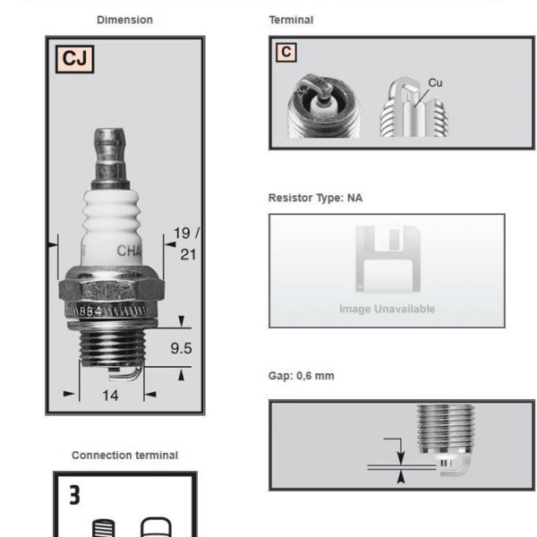 Champion Sparkplug CJ8