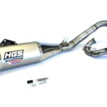HGS Exhaust system 4T Complete set YZ450F 26-.. Carbon end cap