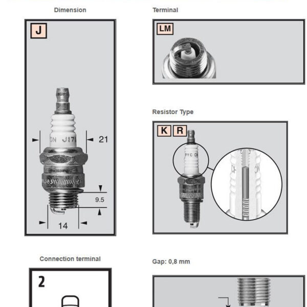 Champion Sparkplug J19LM