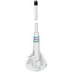 Shakespeare 4350 fibreglass AM/FM antenna white
