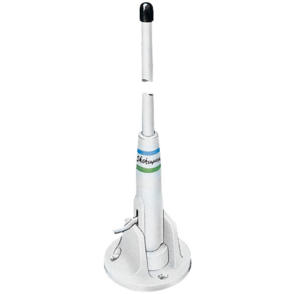 Shakespeare 4350 fibreglass AM/FM antenna white