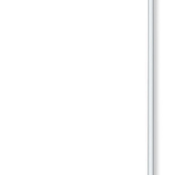 Shakespeare 4351 fibreglass AM/FM antenna white