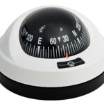 Riviera compass BAR White/Black card 100x57mm