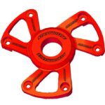 SPI Billet Clutch CoverPolaris P22 - Anodized Red 2022-