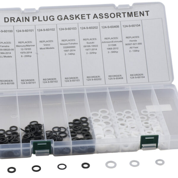 Sea-X drain plug gasket assortment kit (7x50pcs)