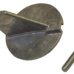 Anode alu Trim Tab Yamaha F80-F130 / 100-200HP 2-Stroke