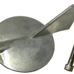 Anode alu Trim Tab Yamaha 150-225HP