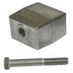 Anode alu Rear Gear Case Johnson/Evinrude/OMC Cobra