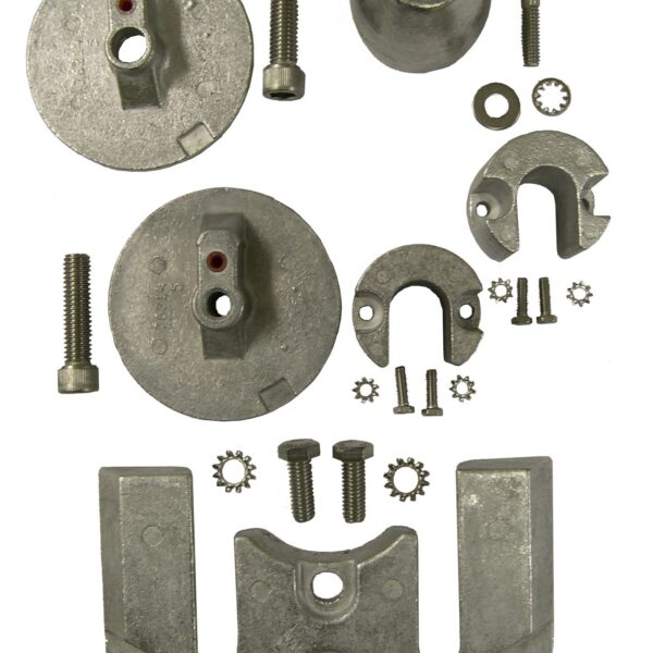 Anode alu kit Mercruiser Bravo 3
