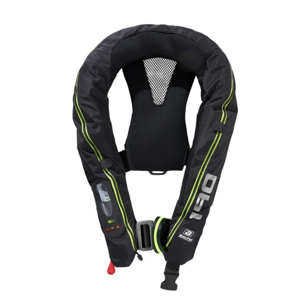 Baltic Legend 190 harness auto inflatable lifejacket black 40-120kg