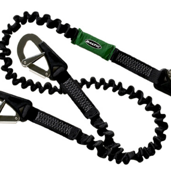 Baltic Elastic 3-hook safety line 2m (OSR)