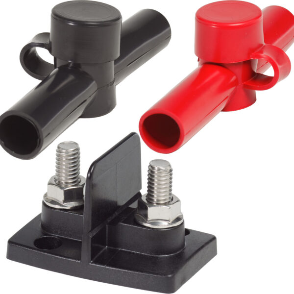 Blue Sea PowerPost Dual 2x3/8in Studs with insulators