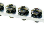 Common 100A Mini Grounding BusBar - 6 Gang