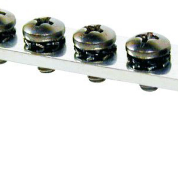 Common 100A Mini Grounding BusBar - 6 Gang