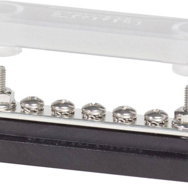 Common 100A Mini BusBar - 5 Gang with Cover