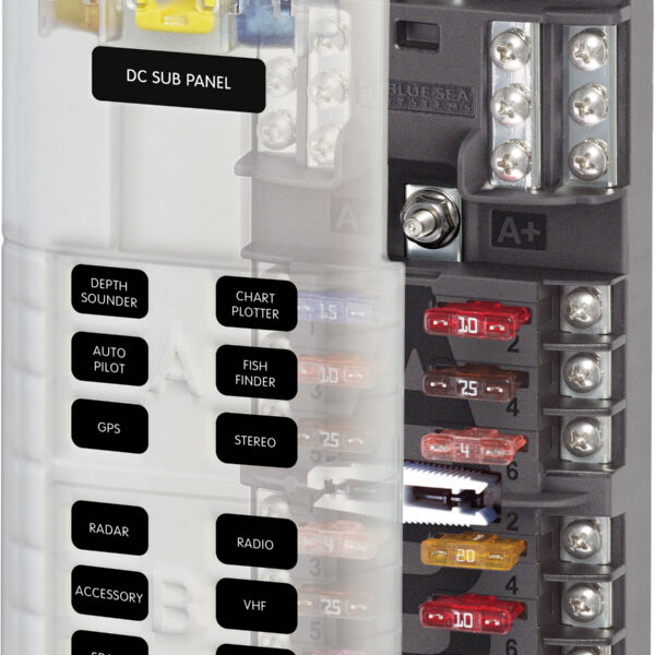 Blue Sea ST Blade Split Bus Fuse Block