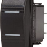 Blue Sea Water resistant Contura III Switches Black