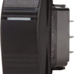 Blue Sea Water resistant Contura III Switches Black