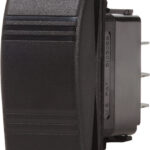 Blue Sea Water resistant Contura III Switches Black