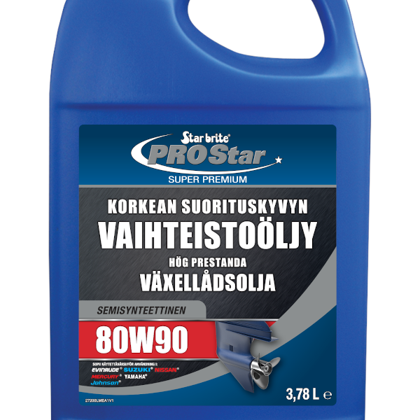 Star brite Synthetic Blend Lower Unit Gear Lube 80W90 3.78L
