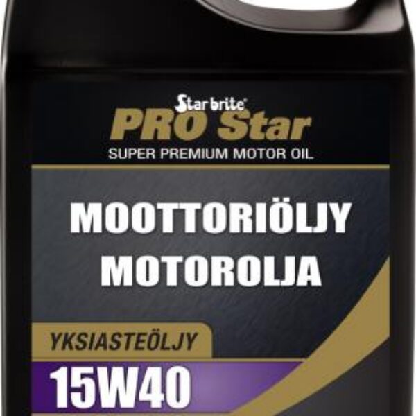Star brite Pro Star Super Premium Heavy Duty Motor Oil SAE 15W40 3.78L