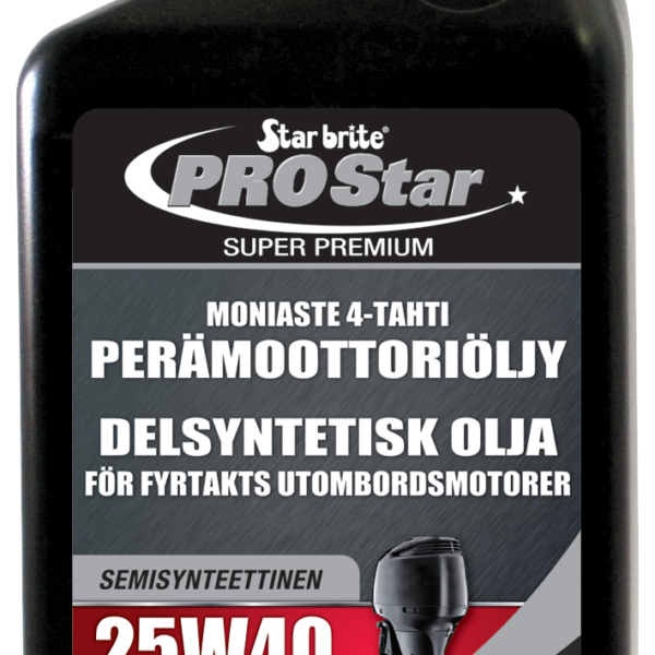 Star brite Premium Synthetic Blend 4 Stroke Outboard Oil 25W40 3.78L