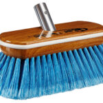 Star brite Premium Medium Wash Brush - Synthetic Wood Block W/Bumper (Blue)