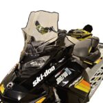 Powermadd Windshield Ski-Doo Gen4 Mid 20" Clear w/Black Fade