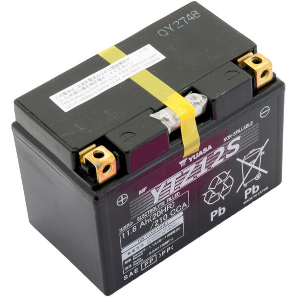 Yuasa BatteryYTZ12S (wc) factory activated (5)