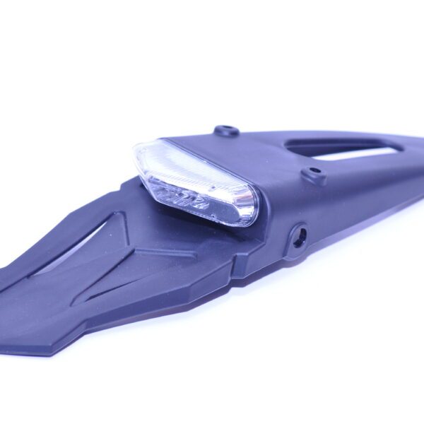 Sixty5 Rear Fender + Led-Light Clear E-mark