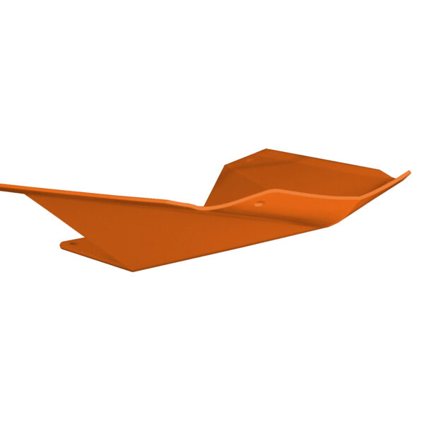 SPI Skid Plate "Rugged Series" Ski-Doo Rev Gen 4 Orange