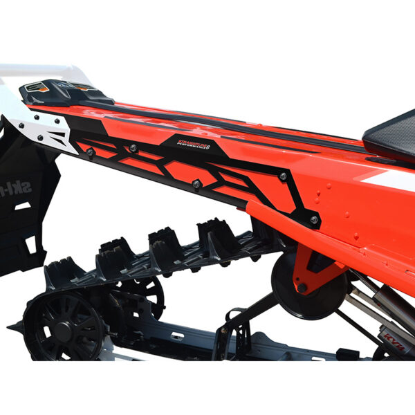 SPI Rear Bumper "Hide'N'Go" Ski-Doo Gen 4/5 146"/154"Expert Black/White