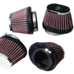 K&N UNIVERSAL CLAMP-ON AIR FILTER (4PCS)